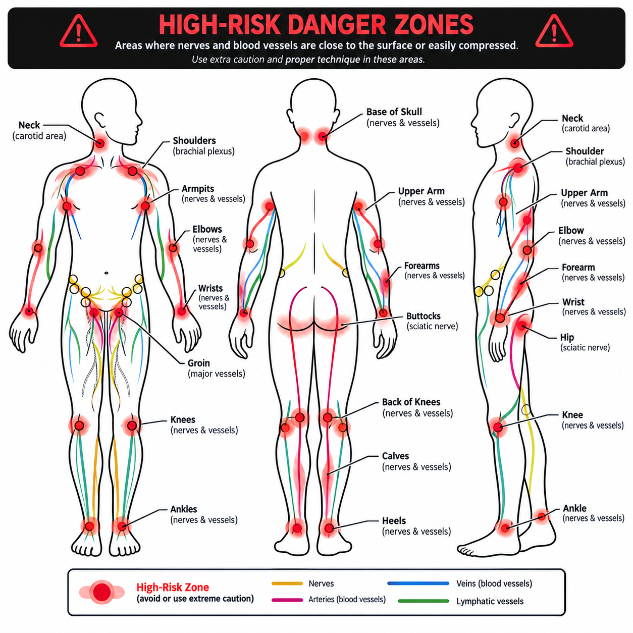 danger zones